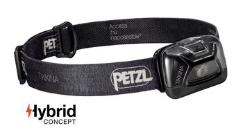 Latarka czołowa, czołówka Petzl Tikkina E91ABA czarna model 2017