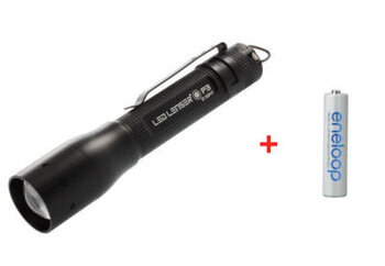 latarka diodowa Led Lenser P3 8403 + R03/AAA Sanyo Eneloop