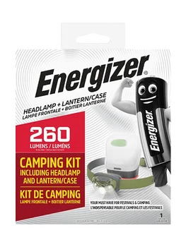 Latarka czołowa Energizer Vision Zielona 2w1 260 lumenów CAMPING KIT