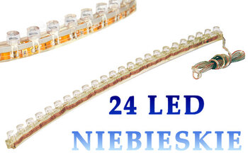 Listwa 24LED  ZD1- niebieska