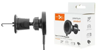 Magnetyczny uchwyt samochodowy z ładowarką indukcyjną MagSafe 15W eXtremestyle type: O-14 W