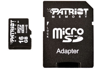 microSDHC PATRIOT LX 16GB class 10