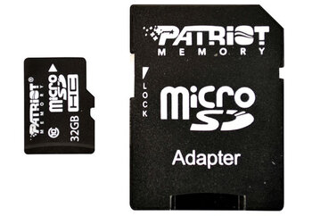 microSDHC PATRIOT LX 32GB class 10