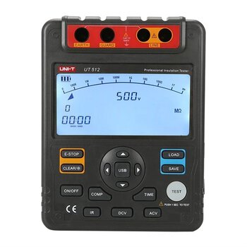 Miernik rezystancji izolacji UT512 UNI-T