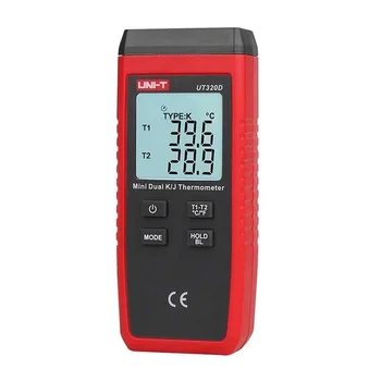 Miernik temperatury dwukanałowy UT320D Uni-T