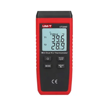 Miernik temperatury dwukanałowy UT320D Uni-T
