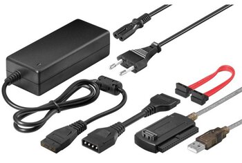 mostek / adapter USB 2.0 na SATA, IDE 2,5", 3,5" Goobay 50847