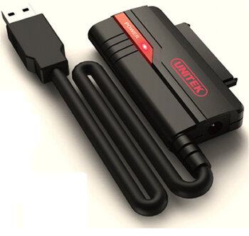 Mostek USB 3.0 na SATA 2,5" 3,5" Unitek Y-1034