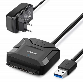 Mostek USB 3.0 - SATA III 2,5" 3,5" Ugreen CR108 20611