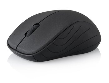 mysz optyczna bezprzewodowa 2,4GHz Modecom MC-WM7 czarno-szara