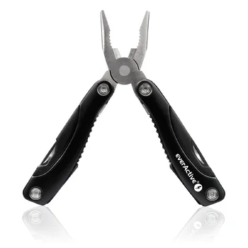 Narzędzie wielofunkcyjne (multitool) 9w1 everActive czarny duży