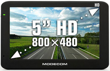 Nawigacja GPS 5" MODECOM FREEWAY MX2 HD AutoMapa Polska