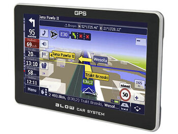 Nawigacja GPS 7" BLOW 70iBT AutoMapa POLSKA