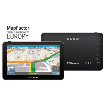 Nawigacja GPS 7" Blow GPS700 Sirocco z mapą Europy