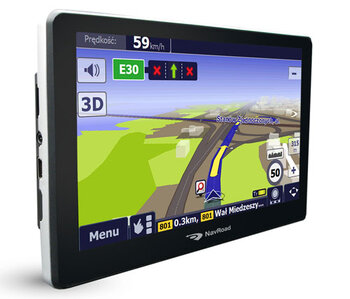 Nawigacja GPS 7" NavRoad LEEO S + AutoMapa Polska