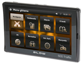 Nawigacja GPS BLOW 500 Traffic bez mapy 5''