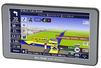 Nawigacja GPS BLOW 60YBT AutoMapa Europa 6,2''