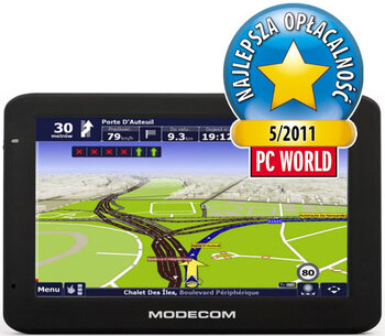 Nawigacja GPS MODECOM FREEWAY MX2 + Licencja AutoMapa Polska + 4GB