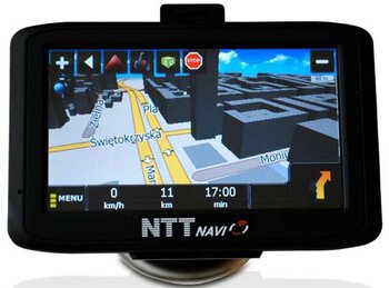 Nawigacja GPS NTTnavi 4336 MapaMap 6.3 Polska 4,3"