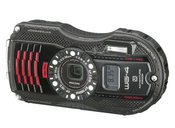Odporny aparat kompaktowy RICOH WG-4 GPS czarny