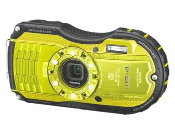 Odporny aparat kompaktowy RICOH WG-4 zielony