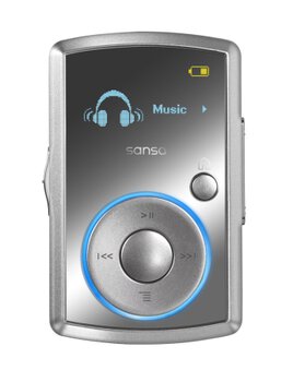 Odtwarzacz MP3 SanDisk Sansa CLIP 4GB srebrna