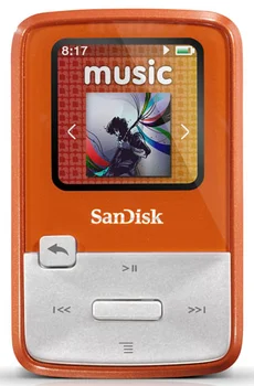 Odtwarzacz MP3 SanDisk Sansa Clip ZIP 4GB pomarańczowy