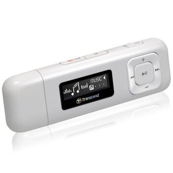 Odtwarzacz MP3 Transcend MP330 8GB biały