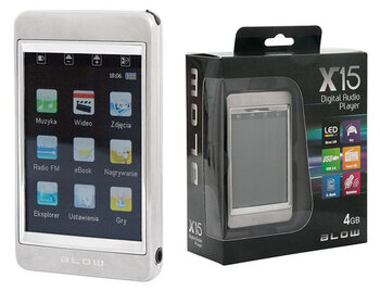 Odtwarzacz MP4 BLOW X15 8GB