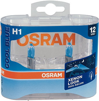 Osram H1 Cool Blue (Duo Pack), do 20% więcej światła!