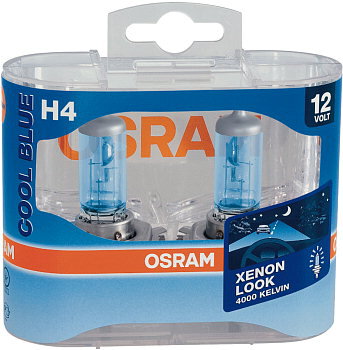 Osram H4 Cool Blue (Duo Pack), do 20% więcej światła!