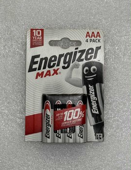 OUTLET 4 x bateria alkaliczna Energizer MAX LR03/AAA (blister)