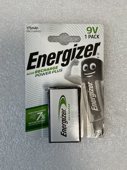 OUTLET akumulatorek Energizer 6F22 9V Ni-MH 175mAh  8,4V