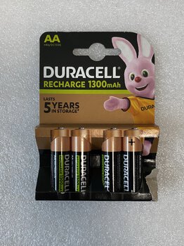 OUTLET Akumulatorki Duracell Recharge R6/AA 1300 mAh (blister) - 4 sztuki
