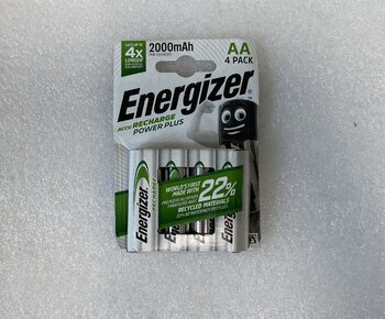OUTLET Akumulatorki Energizer R6/AA Ni-MH 2000mAh - 4 sztuki