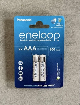 OUTLET Akumulatorki Panasonic Eneloop R03 AAA 800mAh BK-4MCDE/2BE (blister) - 2 sztuki