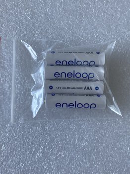 OUTLET Akumulatorki Panasonic Eneloop R03 / AAA 800mAh BK-4MCDE/4BE (blister) - 4 sztuki