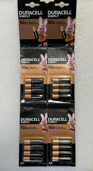 OUTLET bateria alkaliczna Duracell 4x4 LR6 AA HDBC (blister) - 16 sztuk