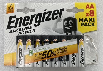 OUTLET bateria alkaliczna Energizer Alkaline Power LR6/AA - 8 sztuk OUTLET bateria alkaliczna Energizer Alkaline Power LR6/AA - 8 sztuk