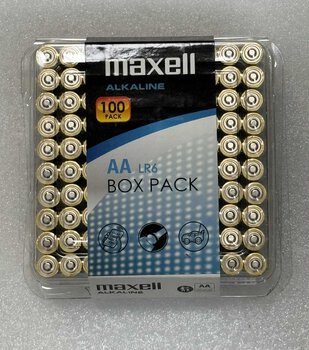 OUTLET bateria alkaliczna Maxell Alkaline LR6 / AA - 100 sztuk