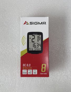 OUTLET Bezprzewodowy licznik / komputer rowerowy Sigma BC 8.0 WL 08211