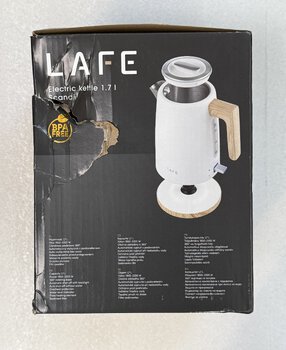 OUTLET Czajnik LAFE Scandi Pro 2200W 1,7L Biały Boho 