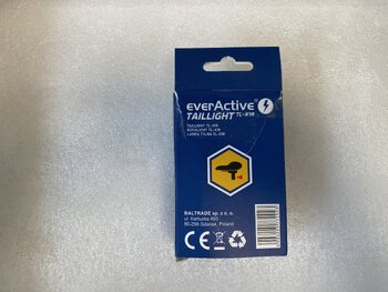 OUTLET Ładowalna lampka rowerowa tylna LED everActive TL-X1R