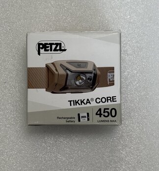 OUTLET Latarka czołowa, czołówka Petzl Tikka Core brazowa E067AB02 OUTLET Latarka czołowa, czołówka Petzl Tikka Core brazowa E067AB02