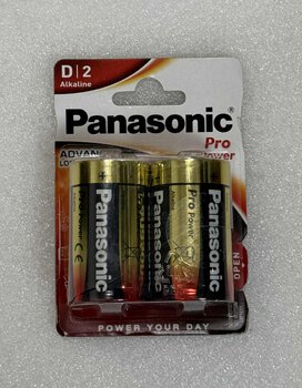 OUTLET Panasonic Alkaline PRO Power LR20/D (blister) - 2 sztuki OUTLET Panasonic Alkaline PRO Power LR20/D (blister) - 2 sztuki