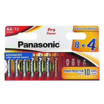 Panasonic Alkaline PRO Power LR6/AA (blister) - 12 sztuk