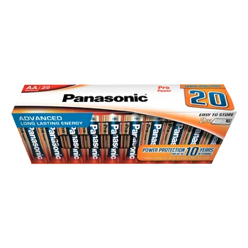 Baterie AA LR6 alkaliczne Panasonic PRO Power pakowane po 20 sztuk