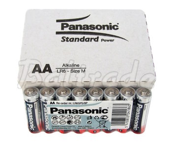 Panasonic Standard Power LR6/AA (taca) - 48 sztuk