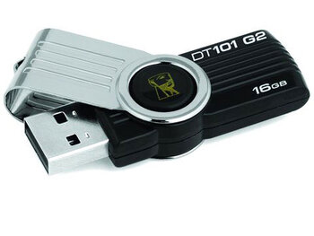 Pendrive Kingston - DT101 G2 - 16GB czarny