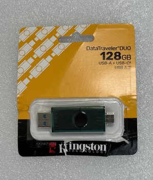 OUTLET Pendrive Kingston USB 3.2 DUO 128GB OUTLET Pendrive Kingston USB 3.2 DUO 128GB
